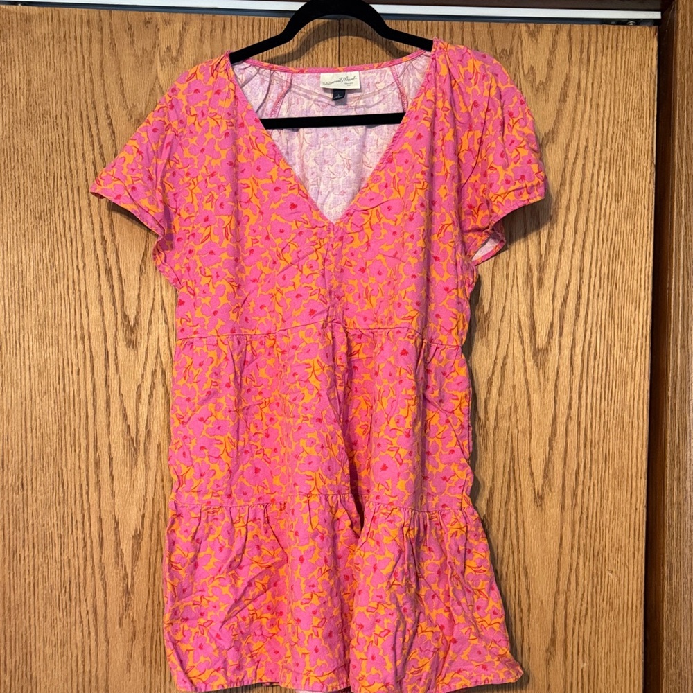 Universal Thread Pink and Orange Dress